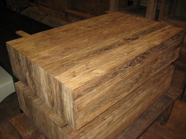 teak blok salontafel Teakmeubelen com teak blok salontafel Teakmeubelen com