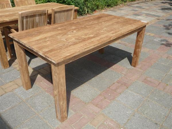 Teak Tafel Geborsteld 180x90 | Teakmeubelen.com