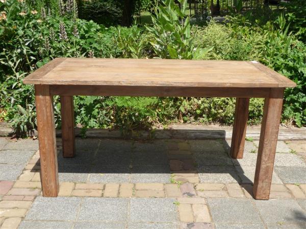 Teak Tafel Oud Hout 140x90 | Teakmeubelen.com